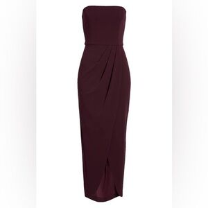 WAYF Nordstroms- the Angelique Strapless Tulip Gown